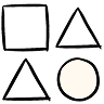 Simplifying complexity icon